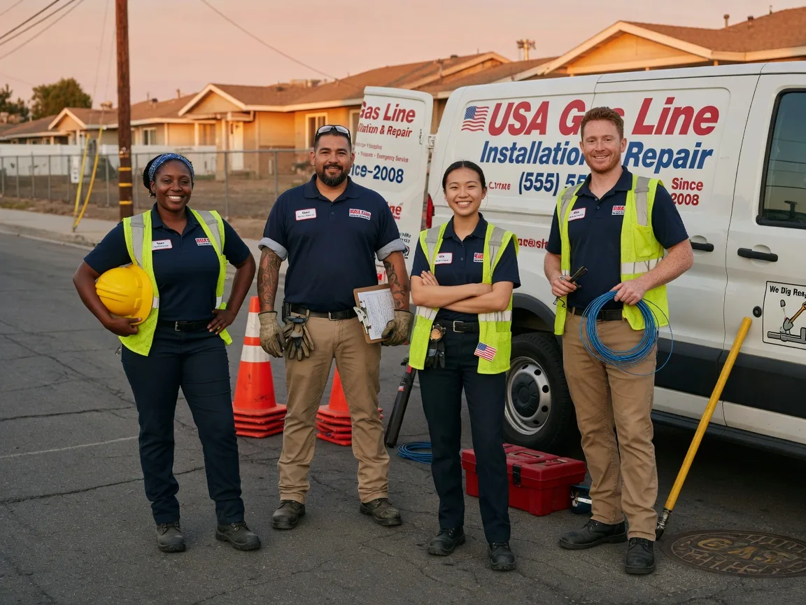 Gas Line Installation company in Palmer, IL
